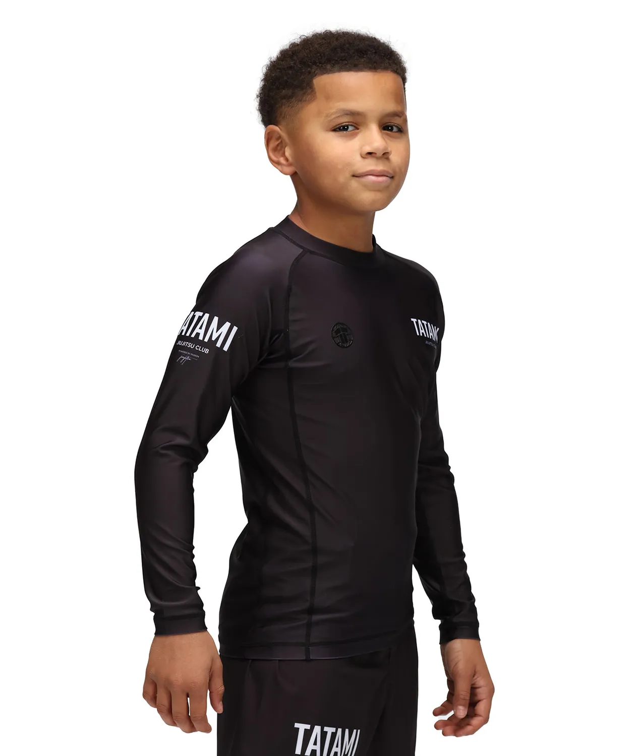 Tatami JJ Club rash guard bimbo maniche lunghe nera