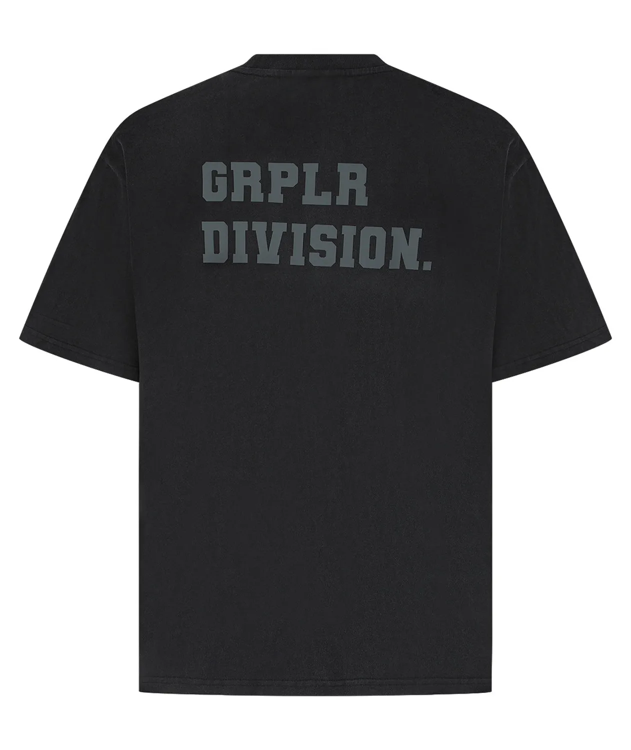 Tatami GRPLR Division Oversized T-Shirt Nera Cotone 210 g