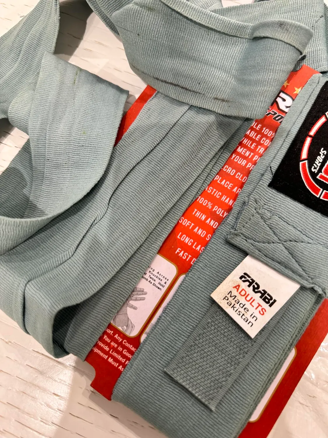 Farabi fasce boxe 4,5 m viola poliestere elastiche