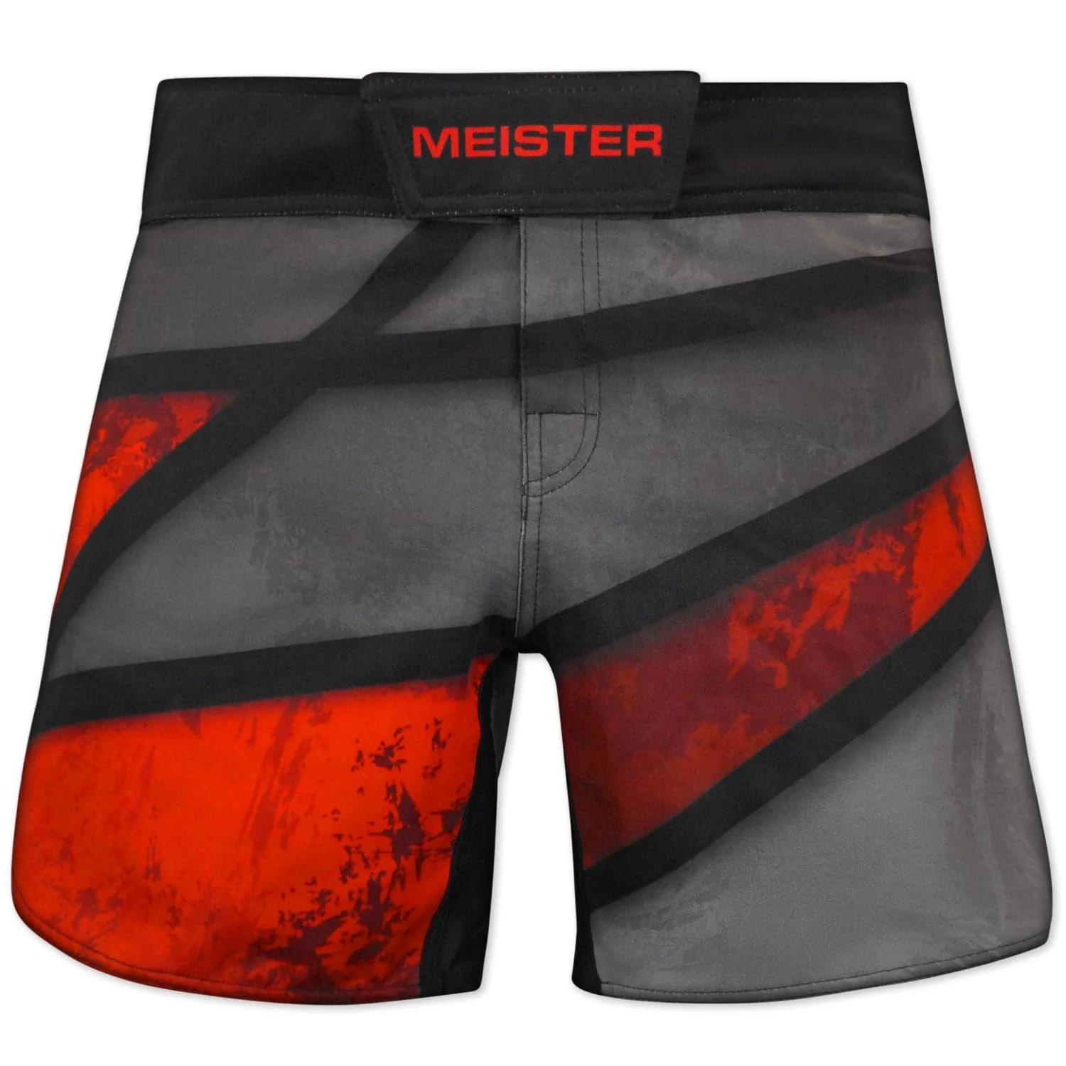 Meister Red Rage pantaloncini MMA rossi mezza coscia