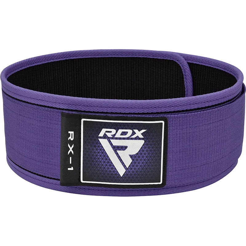 RDX RX1 Cintura Pesi Donna Rosa Nylon 4"