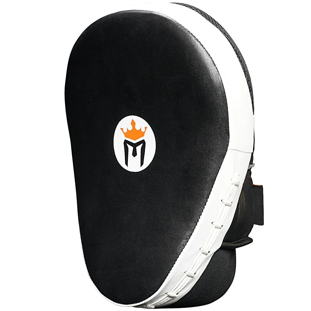 Meister pelle bovina guanti boxe curvi coppia assorbimento urti