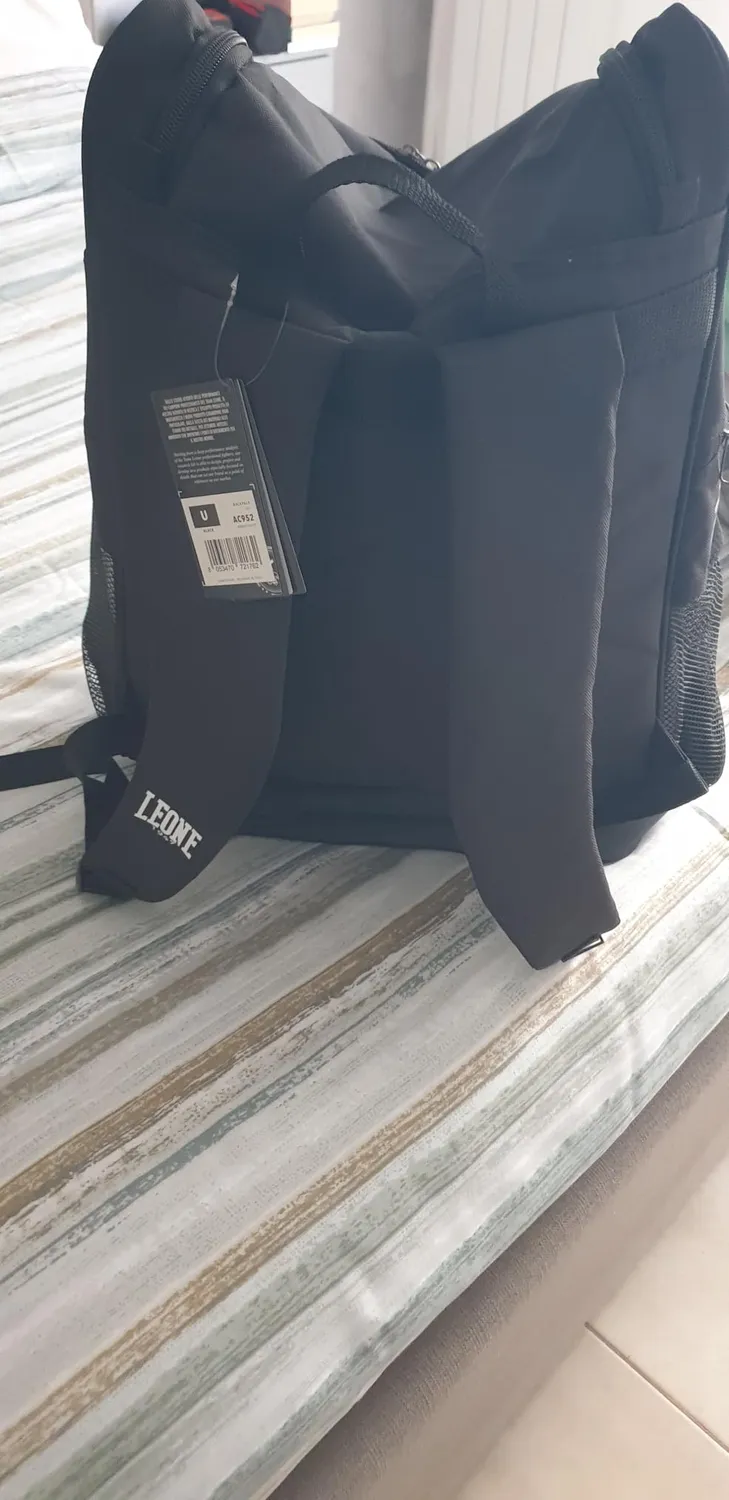 Leone 1947 Ambassador AC952 Zaino Nero in Nylon