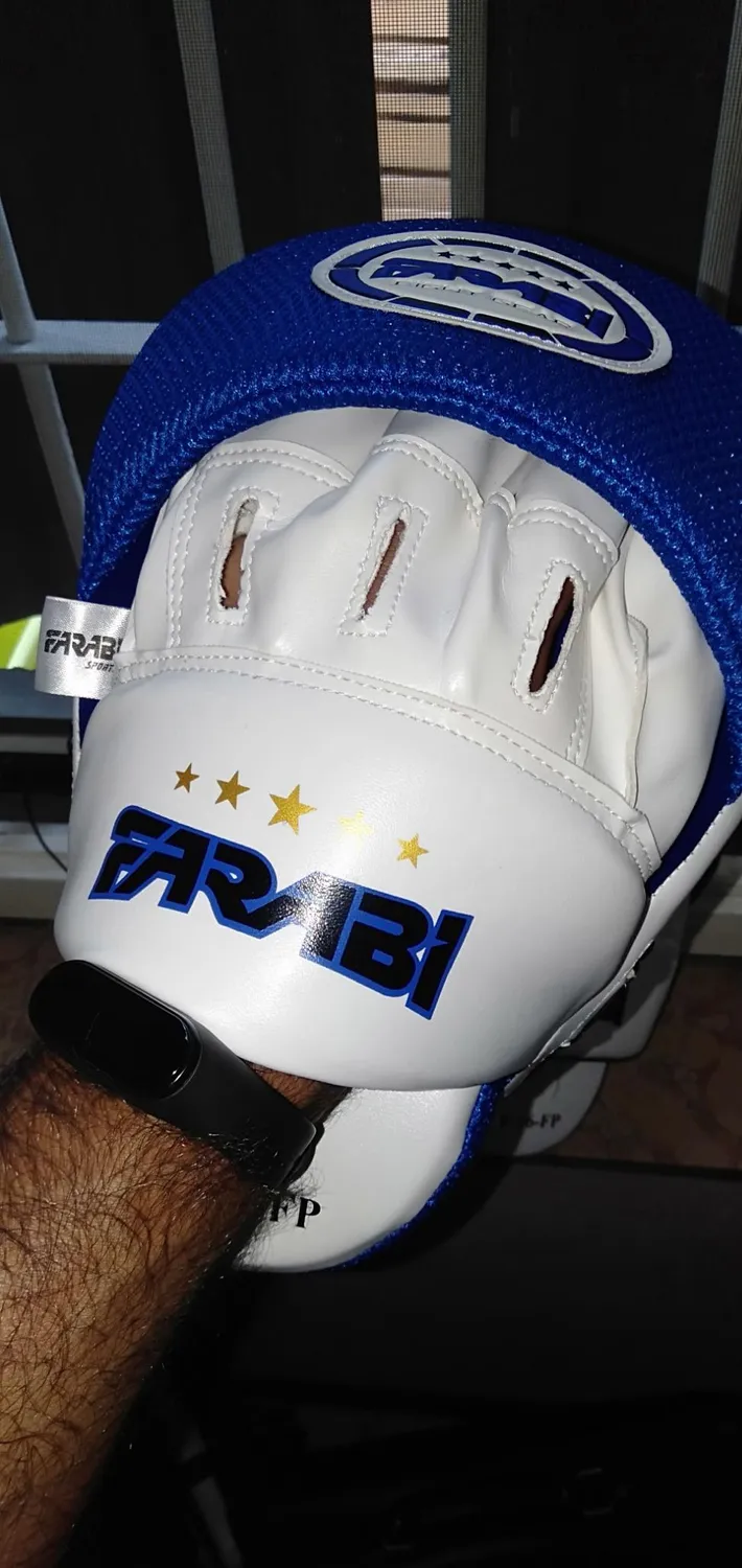 Farabi Sports colpitori curvi da boxe neri