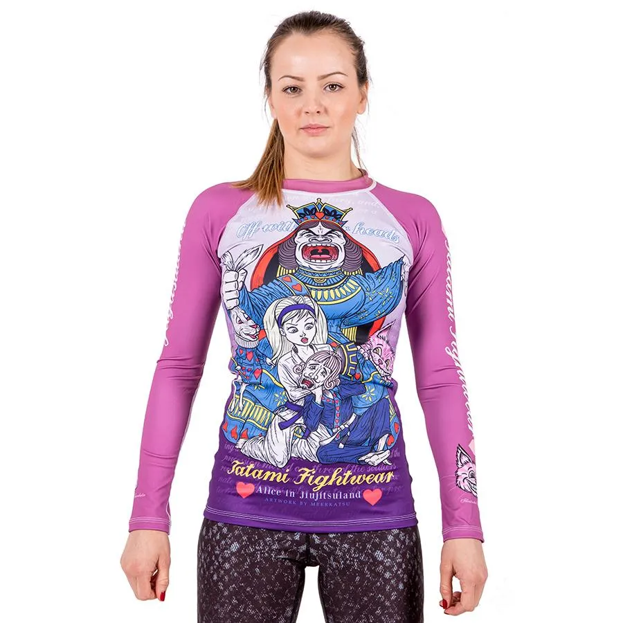Tatami Meerkatsu Alice Rash Guard donna manica lunga