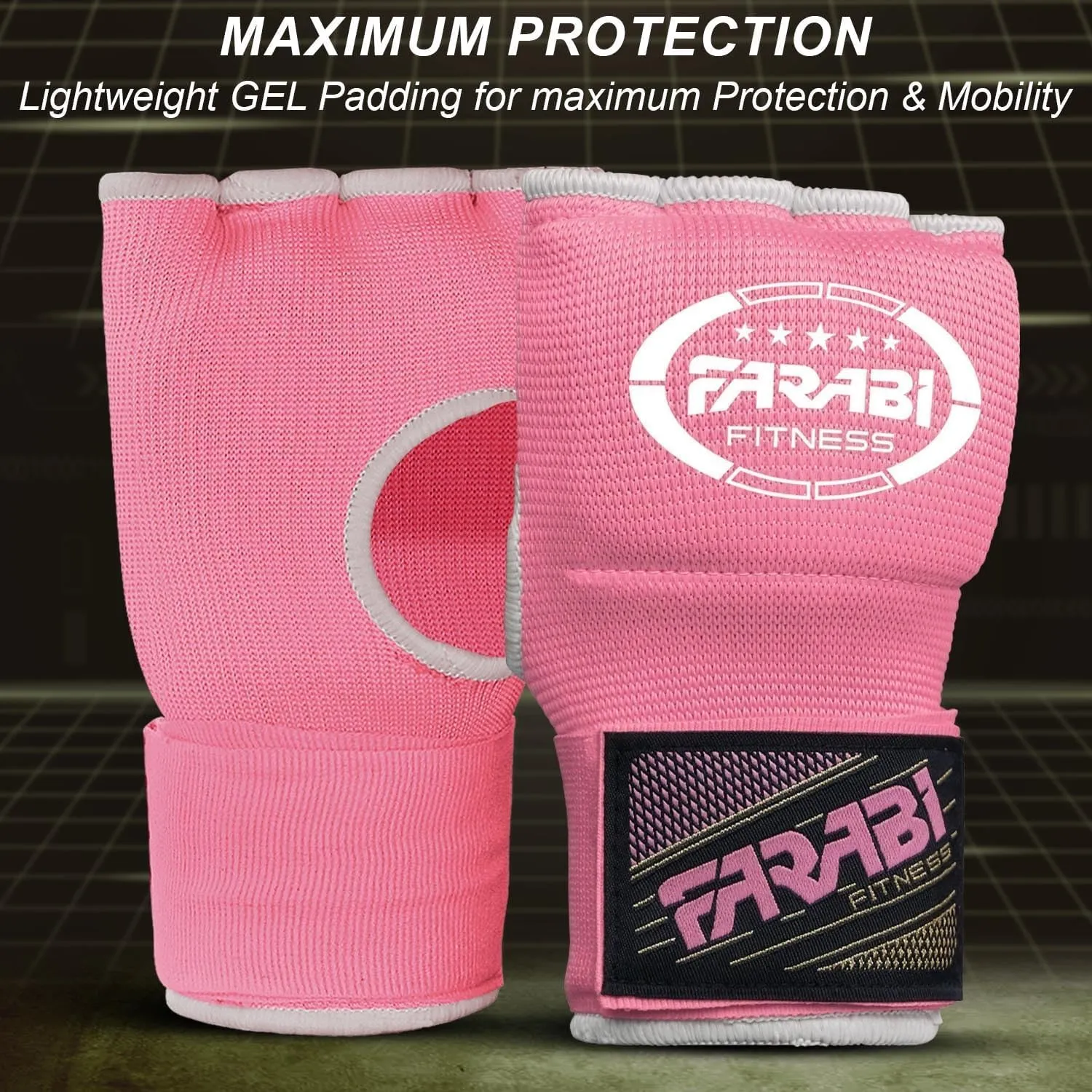 Farabi Kids sottoguanti ibridi boxe junior gel