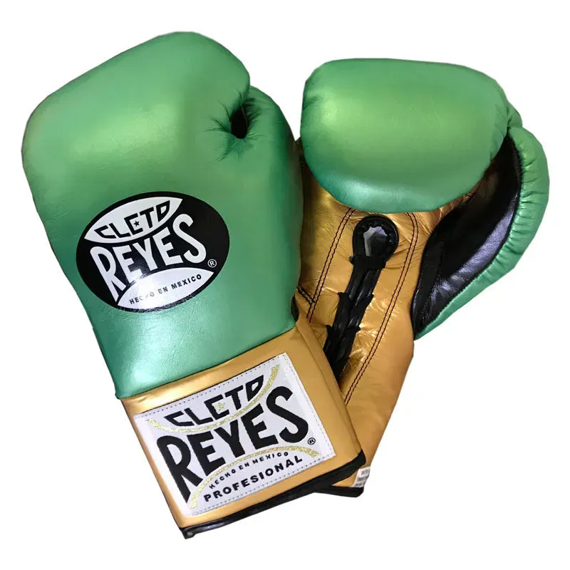 Cleto Reyes WBC guanti boxe 8 oz pelle lacci