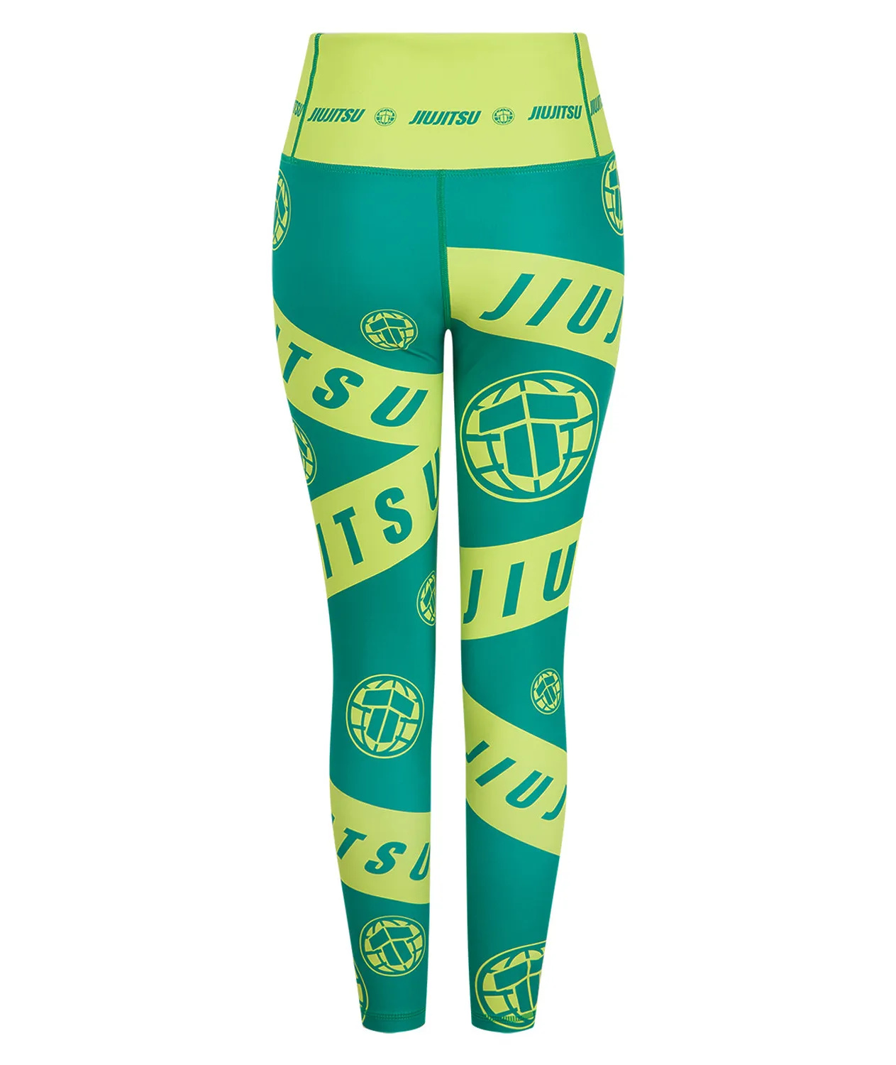 Tatami Helena Taped Leggings Donna Verde Giallo Elasticizzati