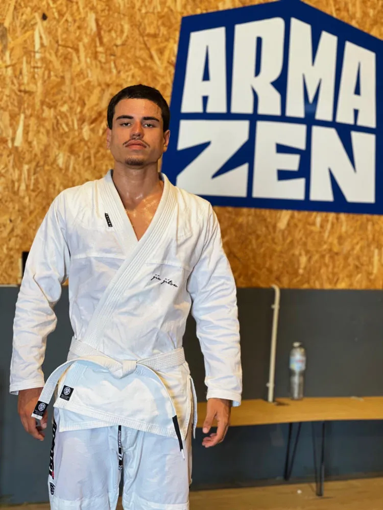 Tatami Elements Superlite kimono bianco leggero