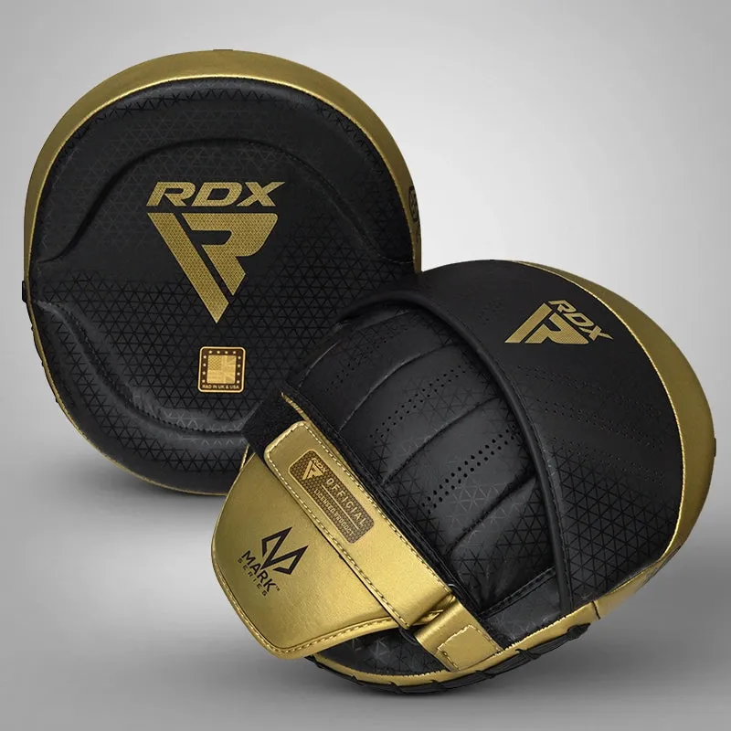 RDX L1 Mark Pro Focus Pad Boxe Coppia Golden