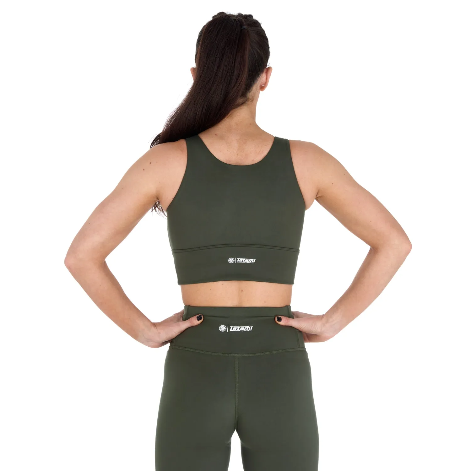 Tatami Ladies Agile Sports Bra Khaki donna