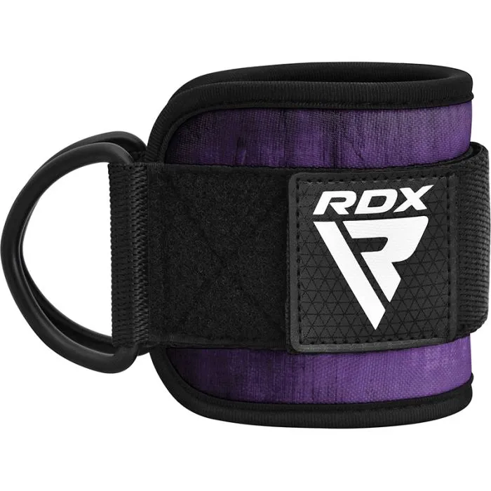 RDX A4 Cavigliere Cavo Palestra Nere Imbottite