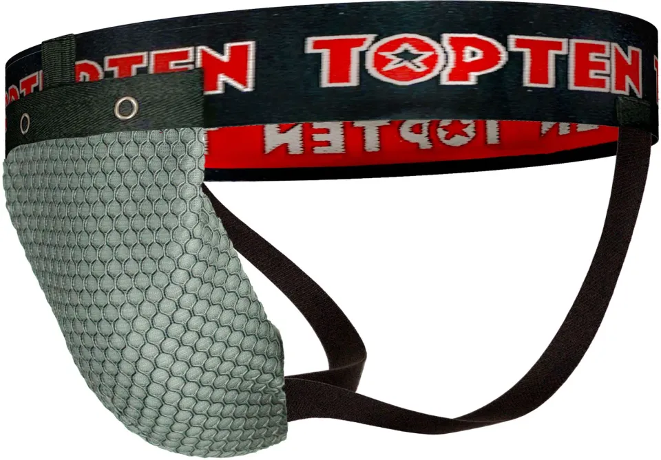 TOP TEN Mesh conchiglia con sospensorio protezione rigida