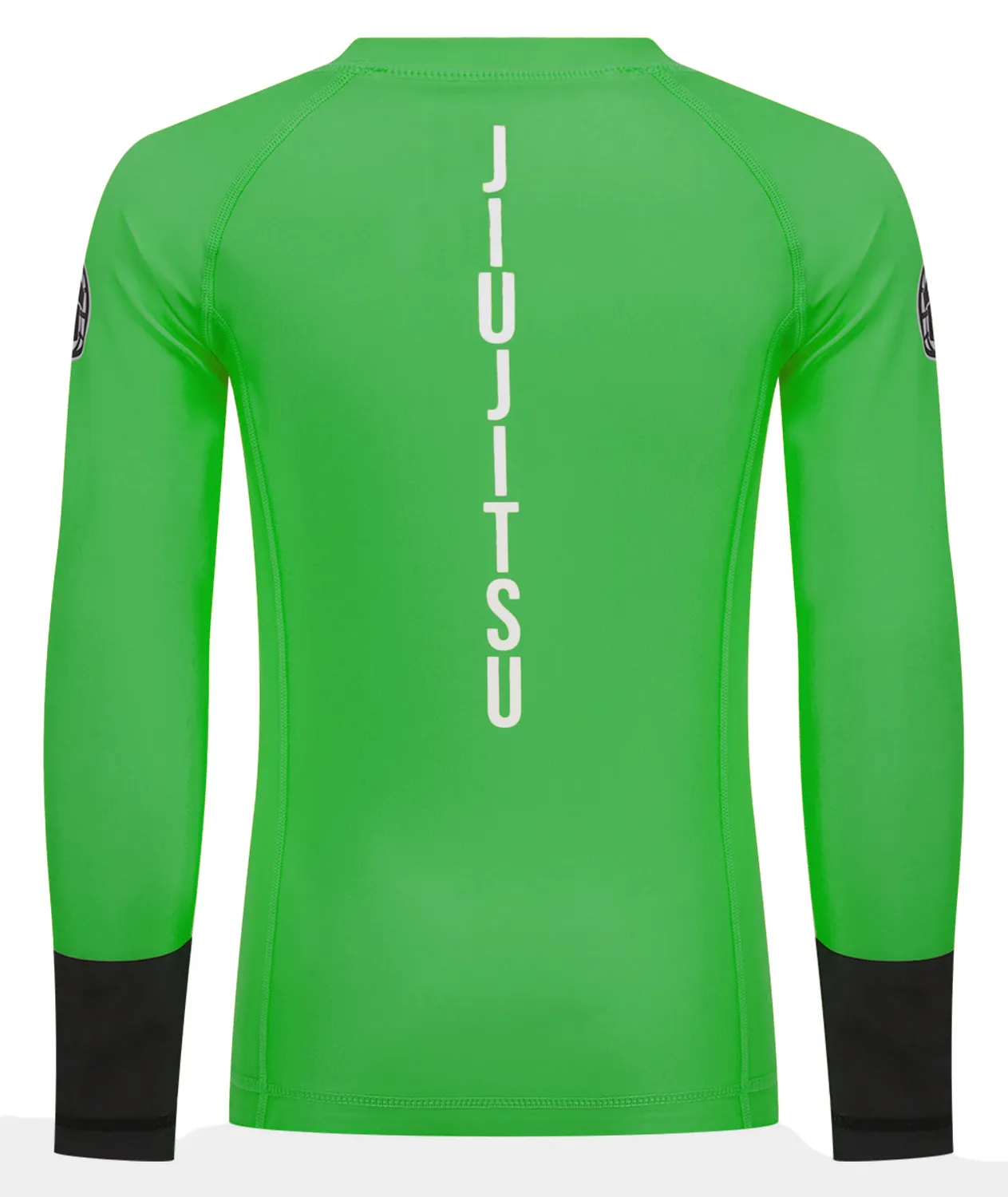 Tatami Helena rash guard bimbi verde maniche lunghe