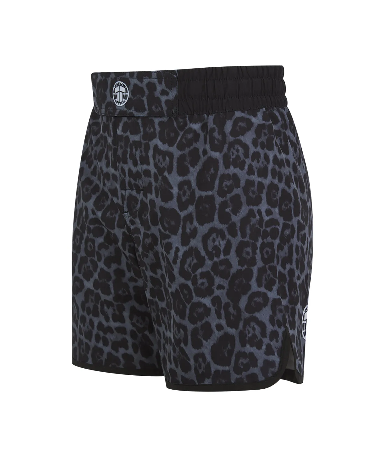 Tatami Fightwear Recharged shorts grappling donna grey leopard