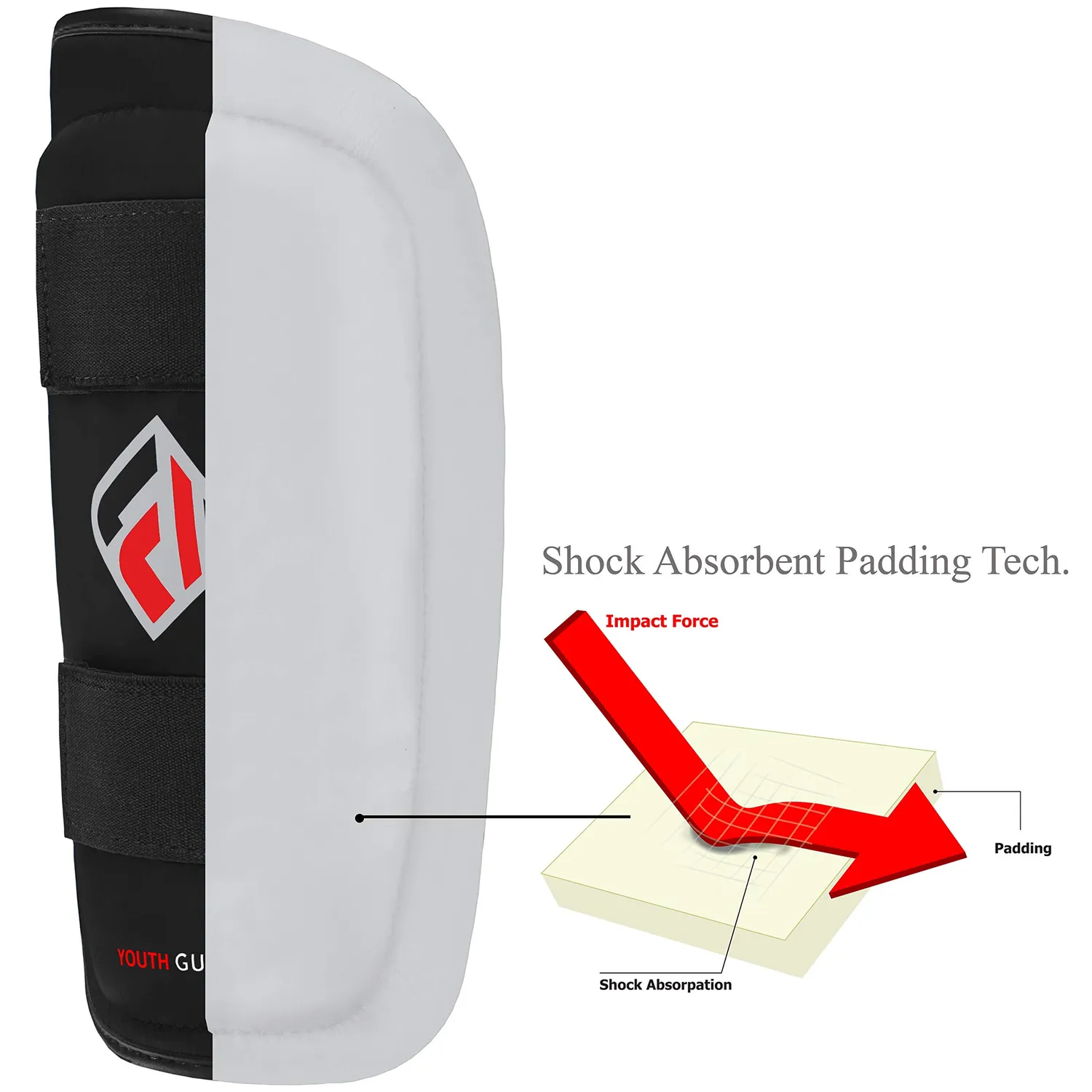 Farabi parastinchi kick boxing con collo piede protezione tibia