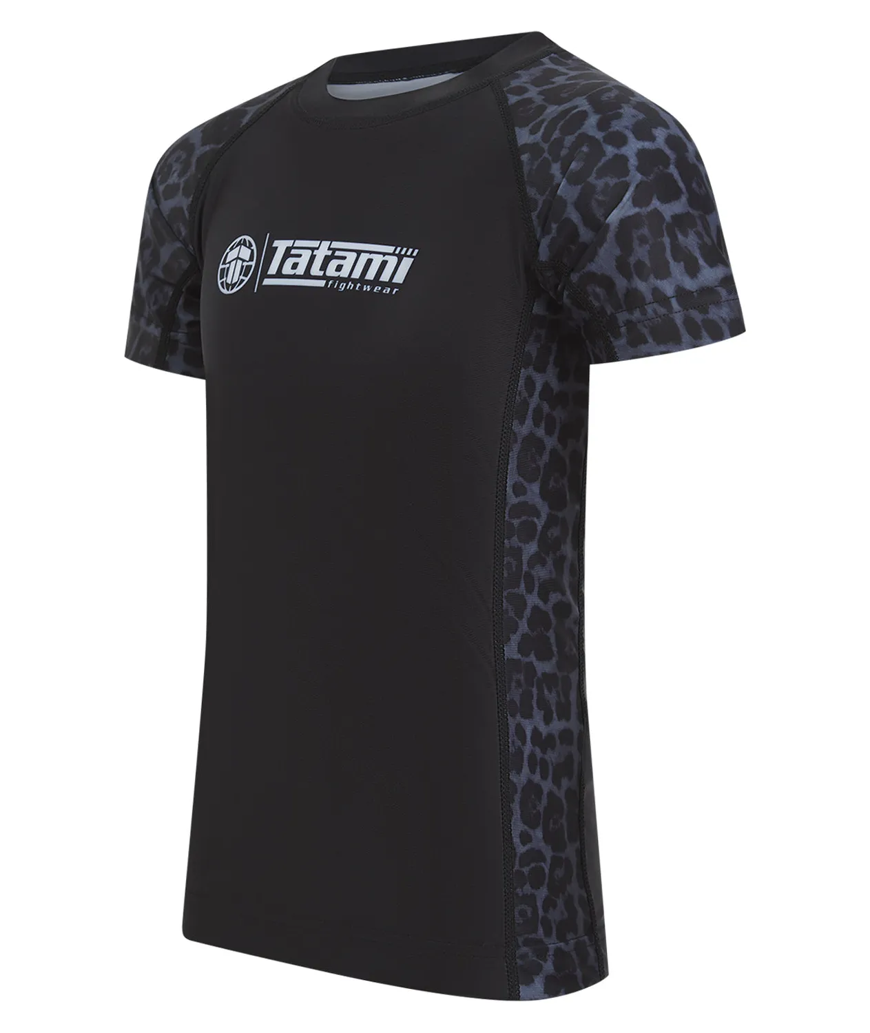 Tatami Recharged rash guard bambino grigia leopardata