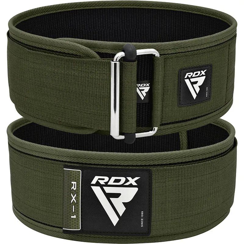 RDX RX1 Cintura Sollevamento Pesi Nylon Taglia S