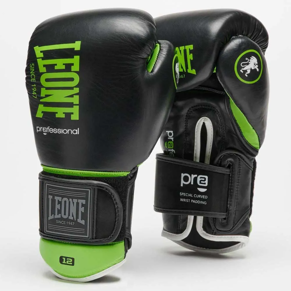 Leone1947 Professional 2 GN115 guanti boxe pelle 10 oz