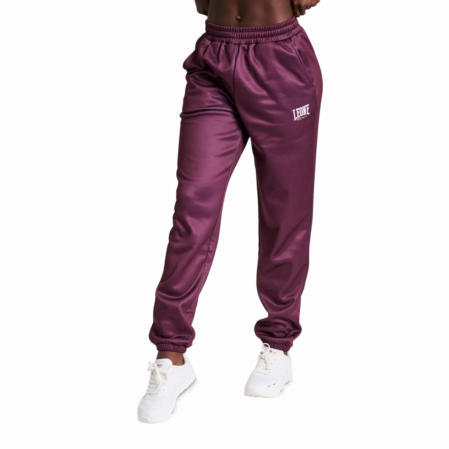 Leone 1947 ABX143 Pantaloni Tuta Donna XS Neri Elasticizzati