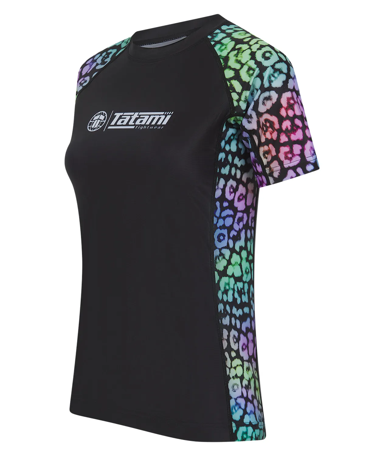 Tatami Fightwear Recharged rash guard donna leopardato