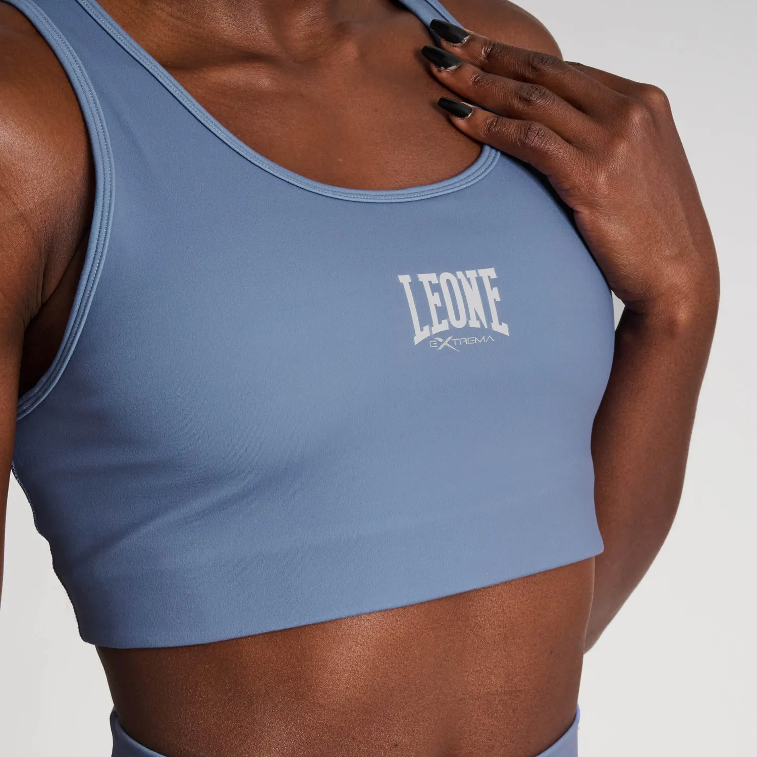 Leone 1947 Logo Collection top bra donna palestra