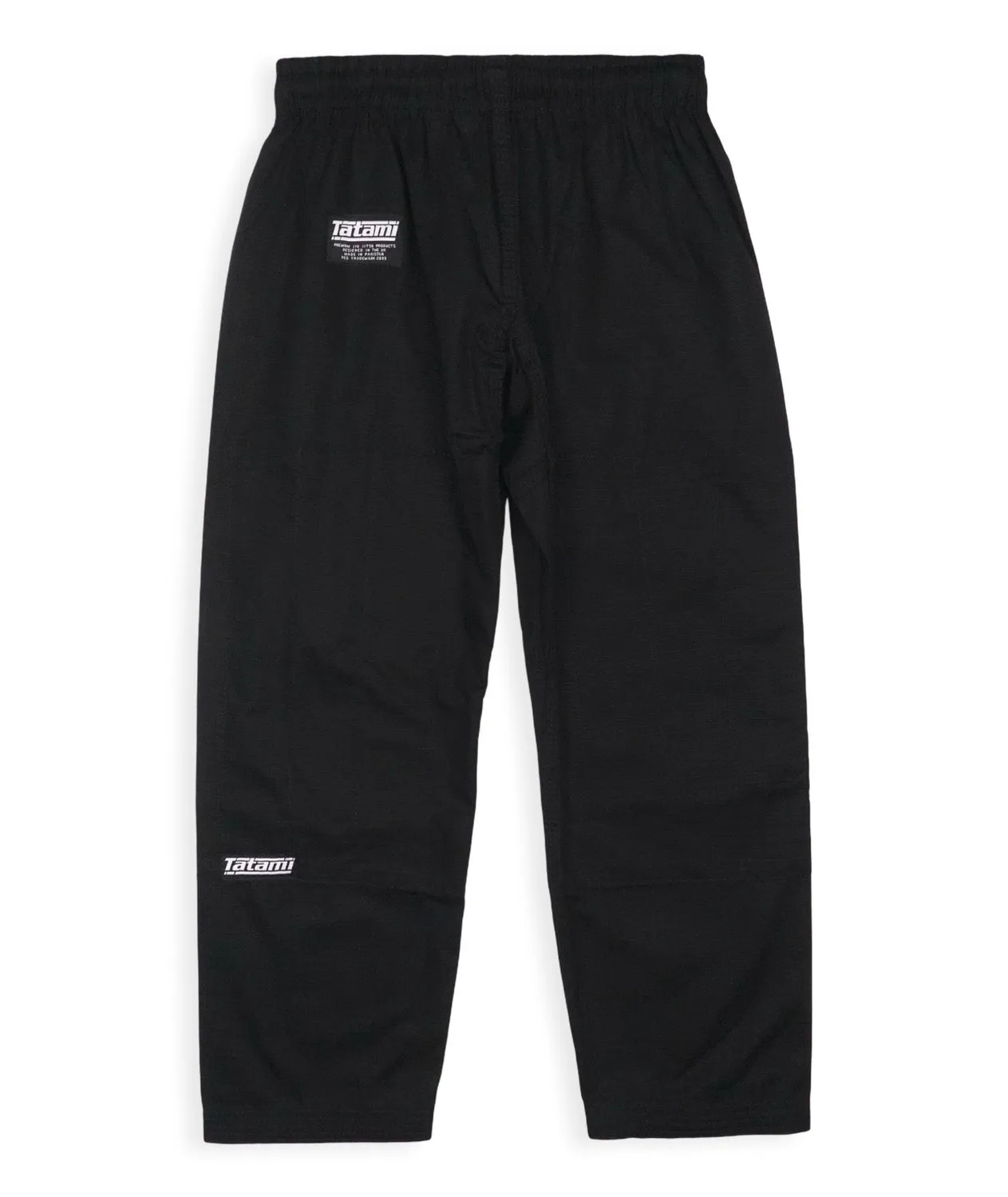 Tatami Ripstop pantaloni kimono BJJ bambino neri M1 leggeri