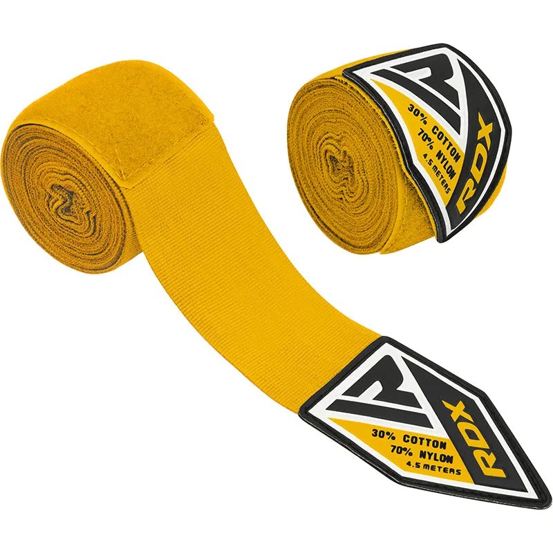 RDX F6 Bendaggi Boxe Mani 4,5 Metri Elasticizzati