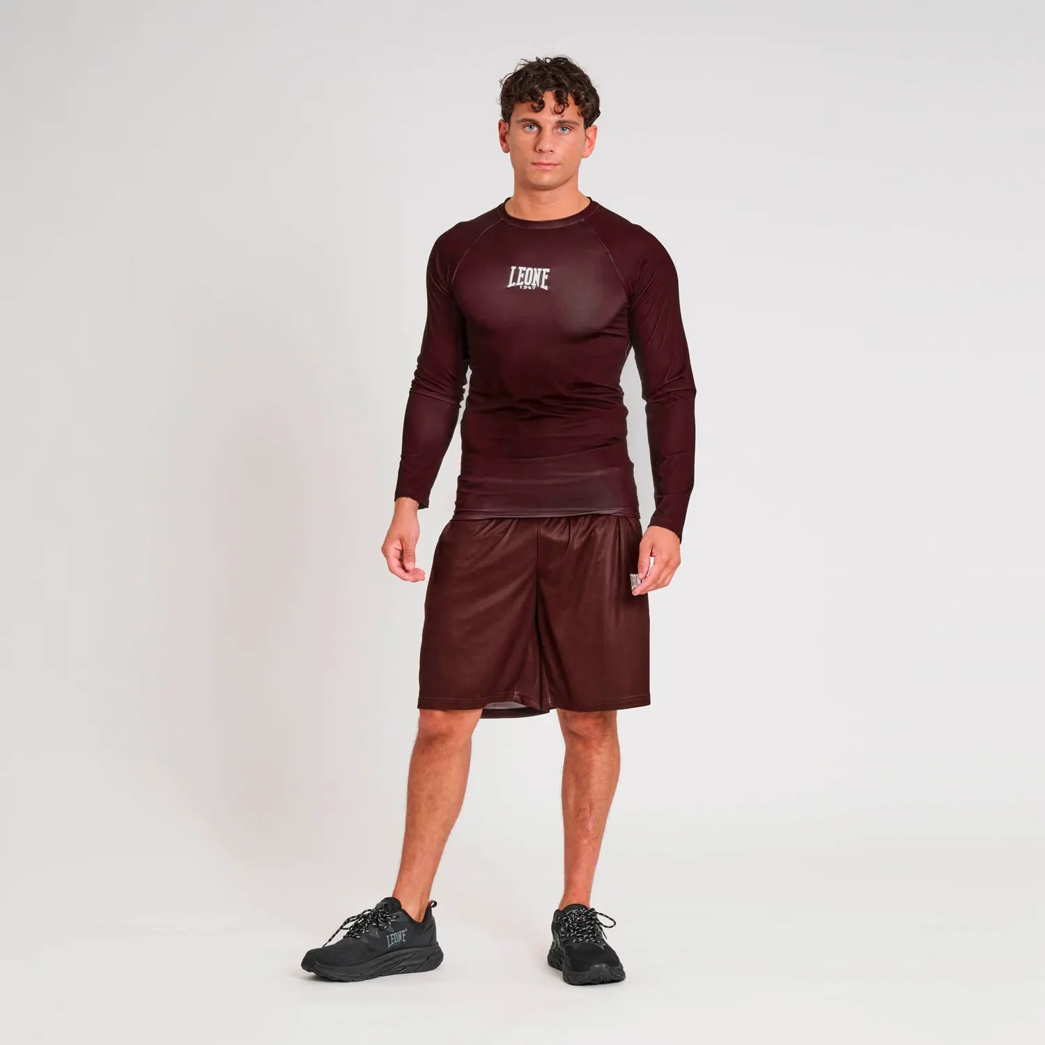 Leone 1947 Classic ABX327 rashguard uomo blu scuro M maniche lunghe