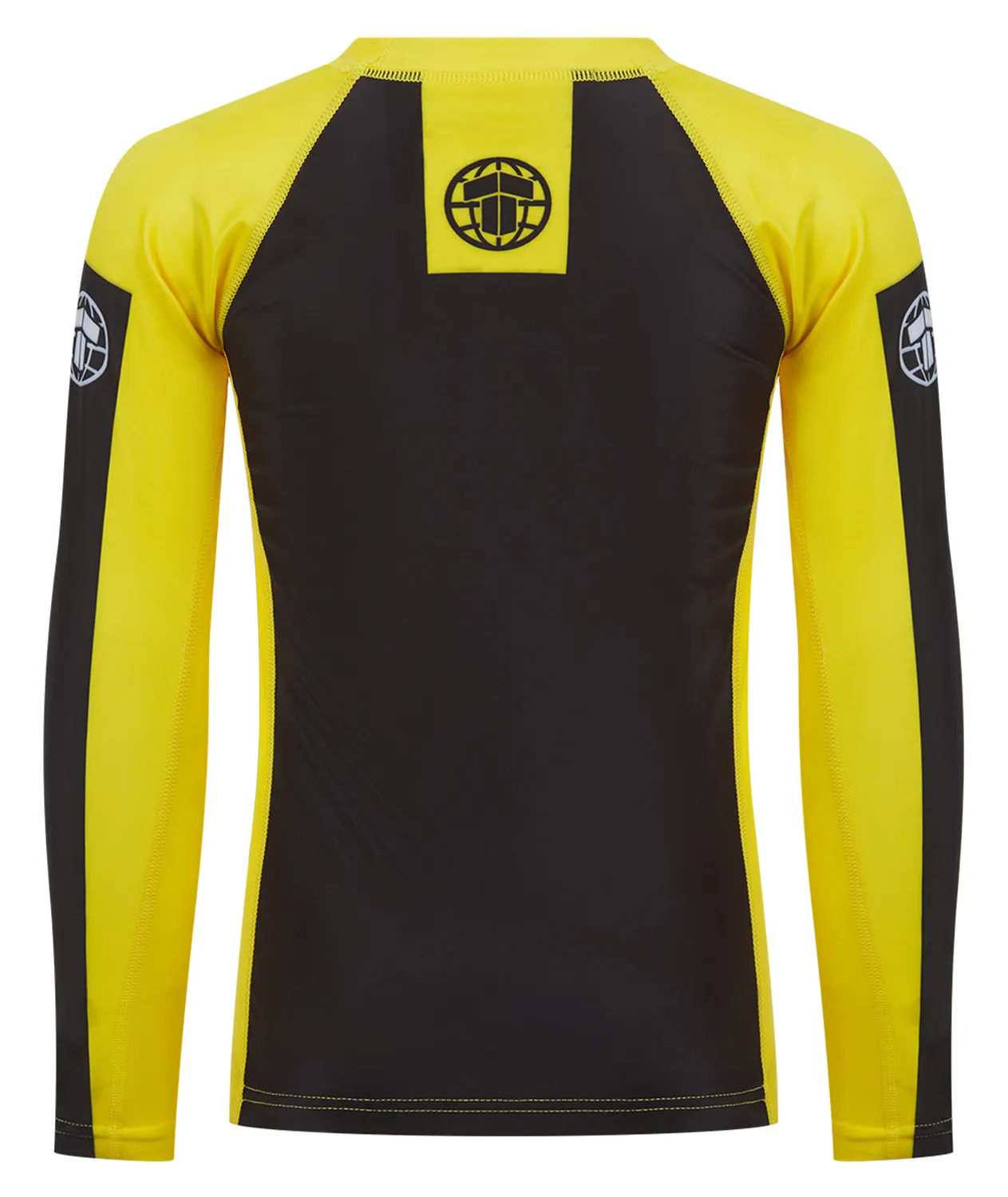 Tatami Fightwear IBJJF Ranked rash guard gialla manica lunga bambini
