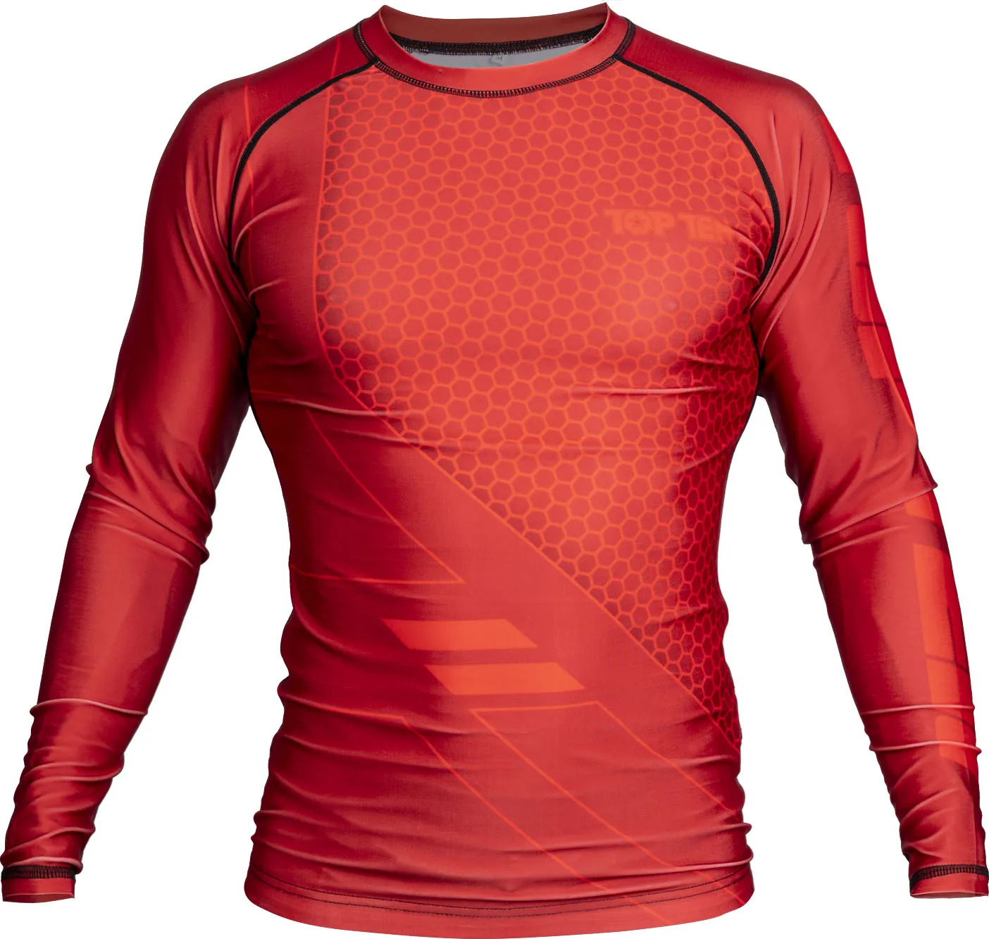 TOP TEN COMBat rash guard MMA elasticizzata