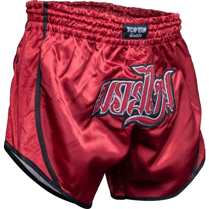 TOP TEN Nong Han pantaloncini thaiboxing poliestere