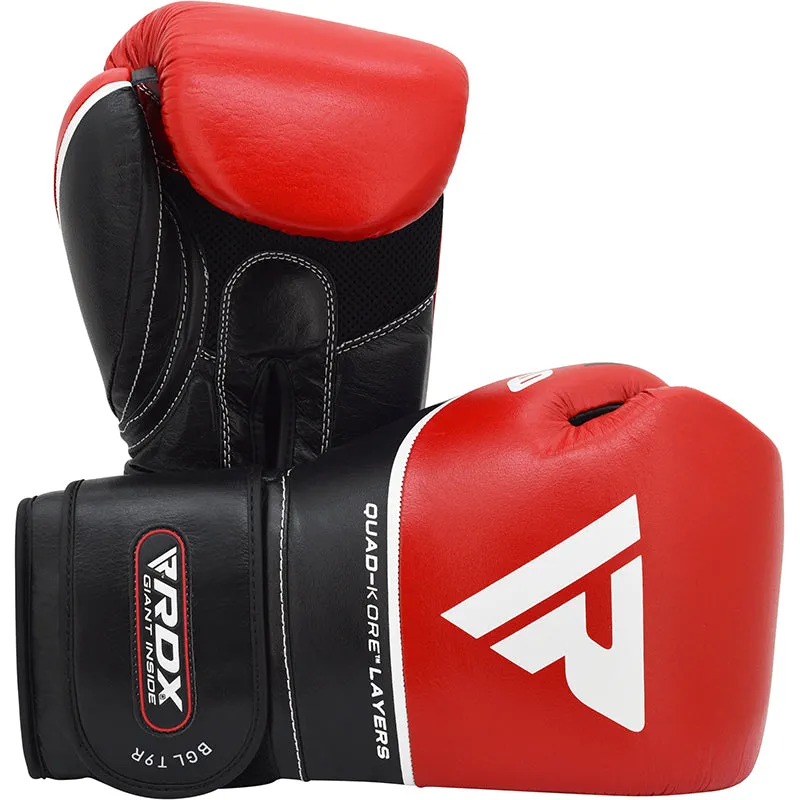 RDX T9 Ace guanti boxe pelle vera protezione polso