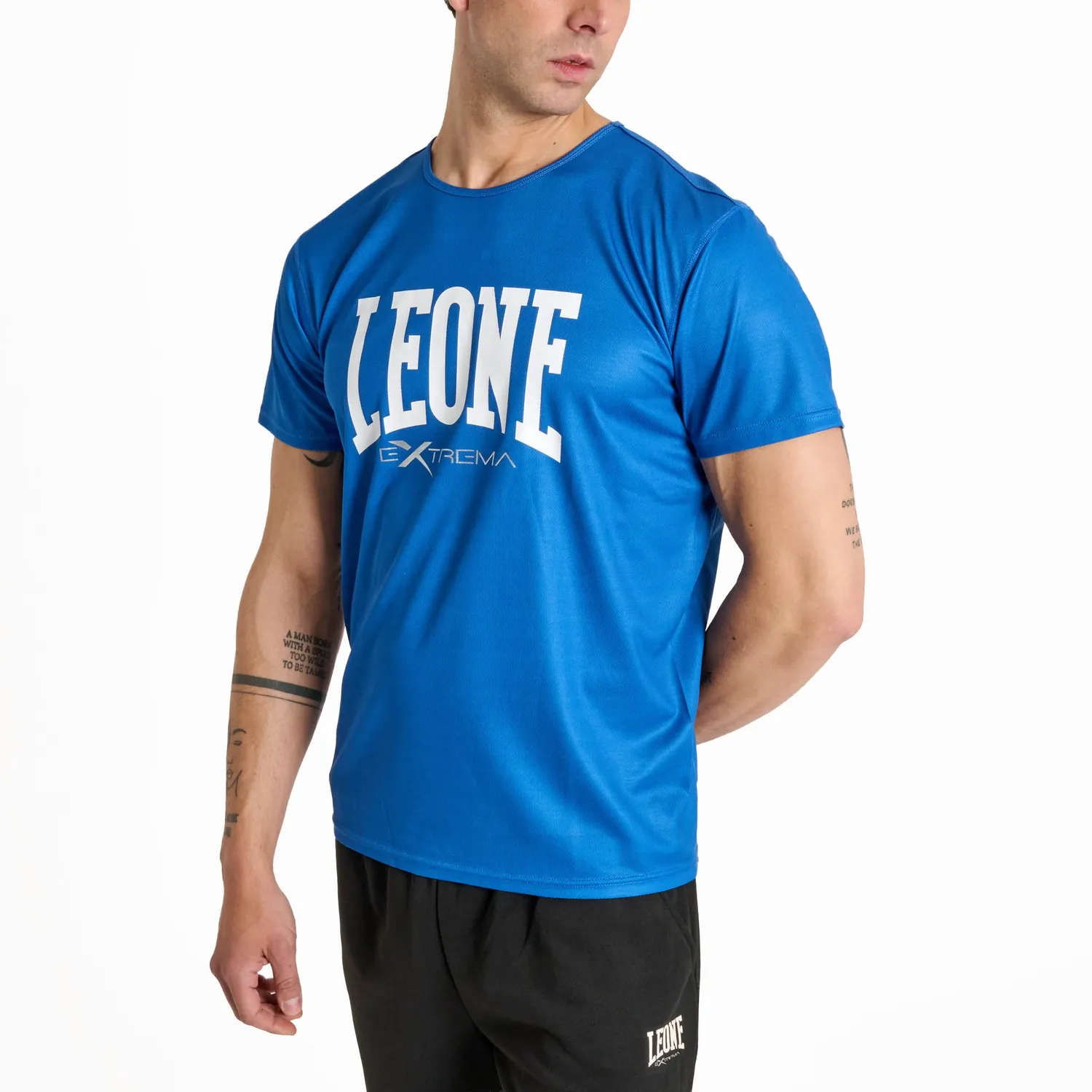 Leone 1947 ABX106 t-shirt logo poliestere leggero
