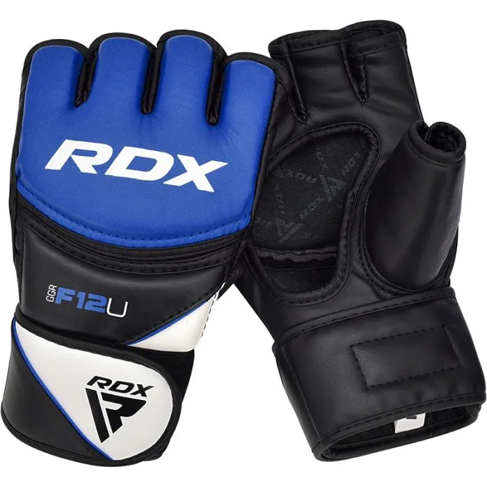 RDX F12 Guanti MMA Neri M Presa Aperta Protezione Nocche