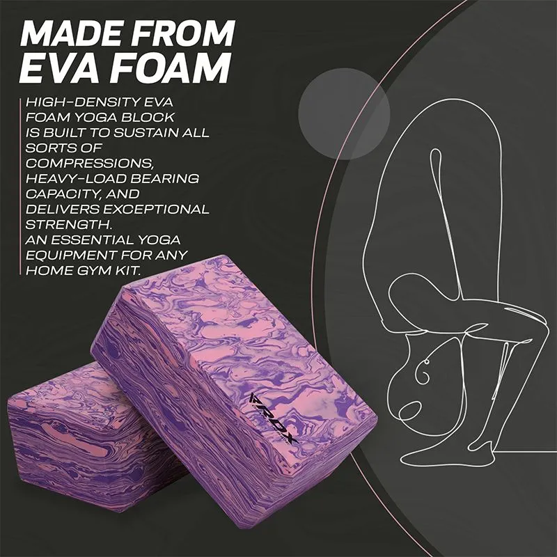 RDX PP Blocco Yoga EVA Singolo Viola