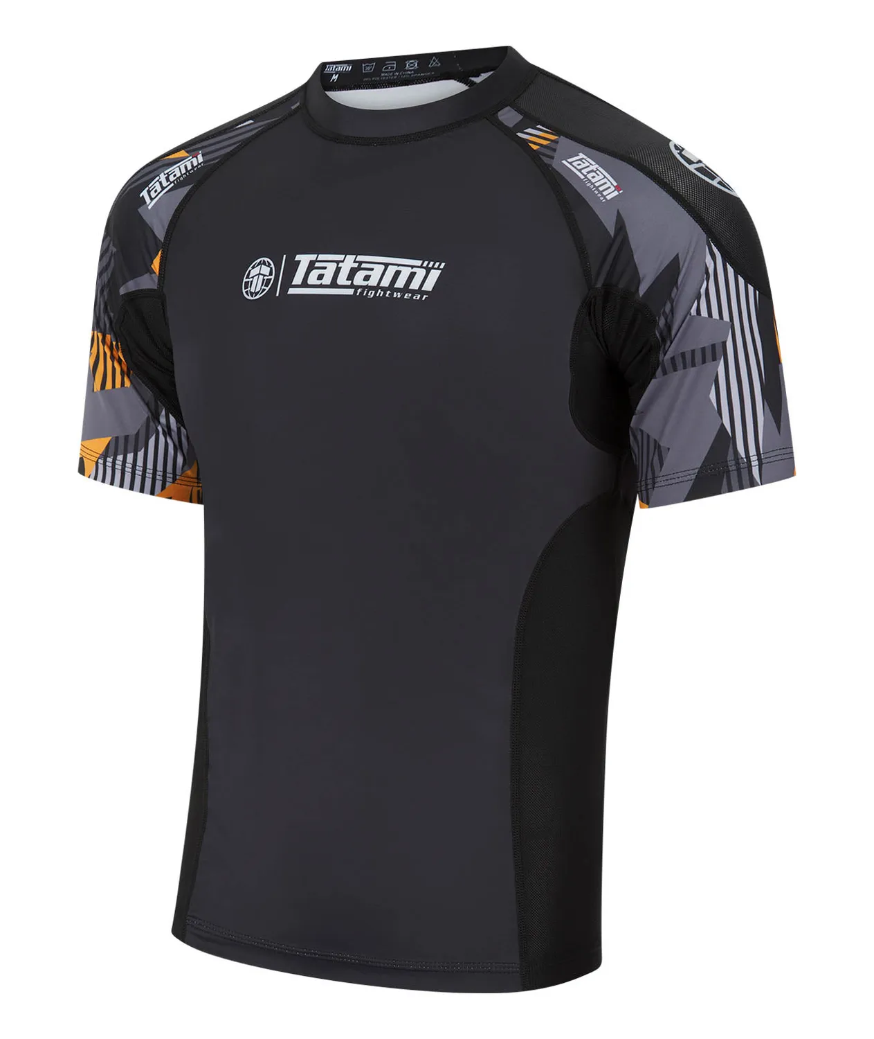 Tatami Technical Rash Guard Manica Corta Arancione