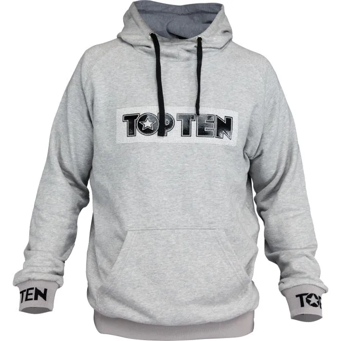 TOP TEN Score felpa cappuccio cotone fitness