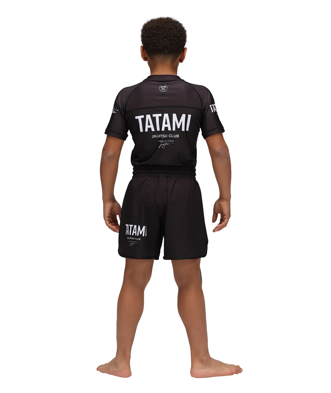 Tatami JJ Club Pantaloncini Grappling Bimbi Neri Leggeri