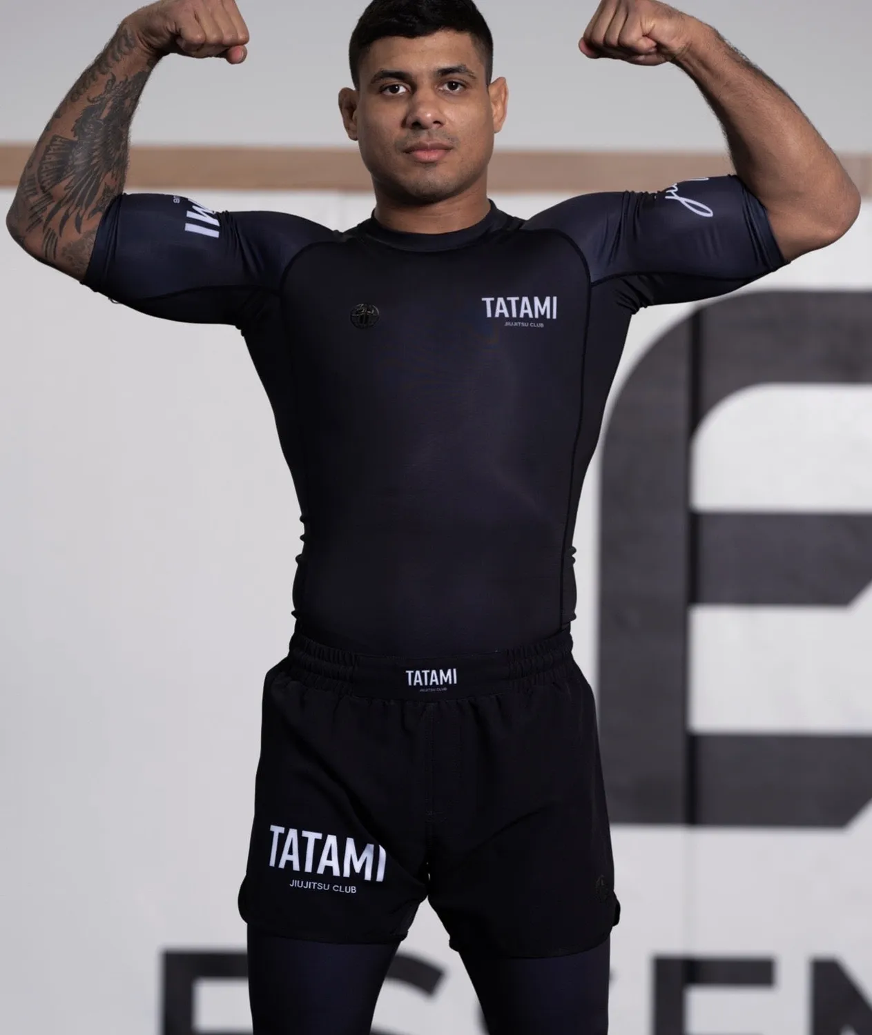 Tatami JJ Club High Cut Shorts Pantaloncini Uomo Neri