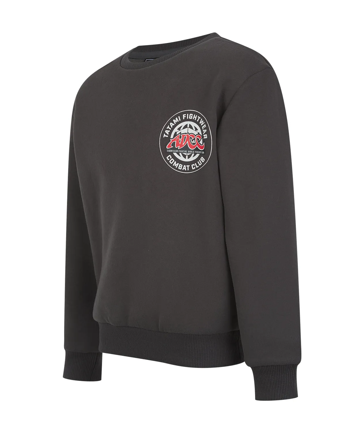 Tatami ADCC Combat Club felpa bambino grigia oversize