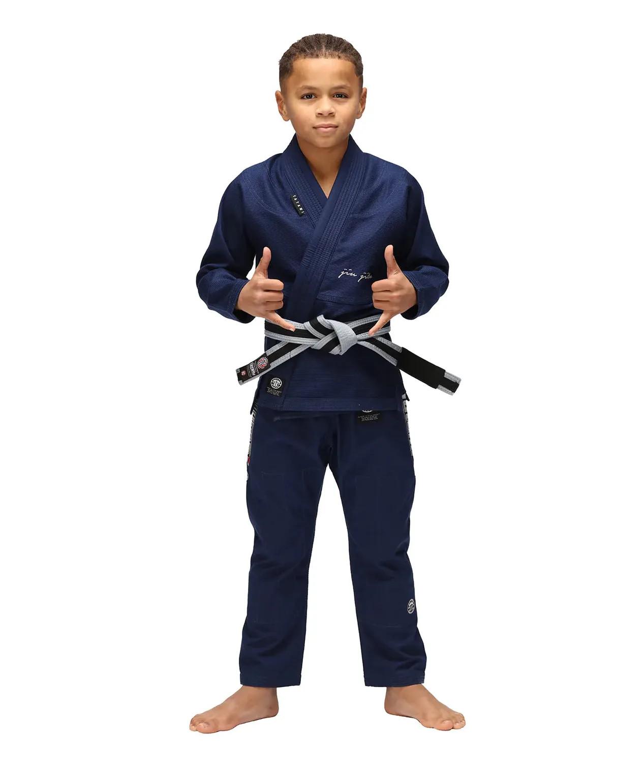 Tatami Elements Superlite kimono BJJ bambino blu navy leggero