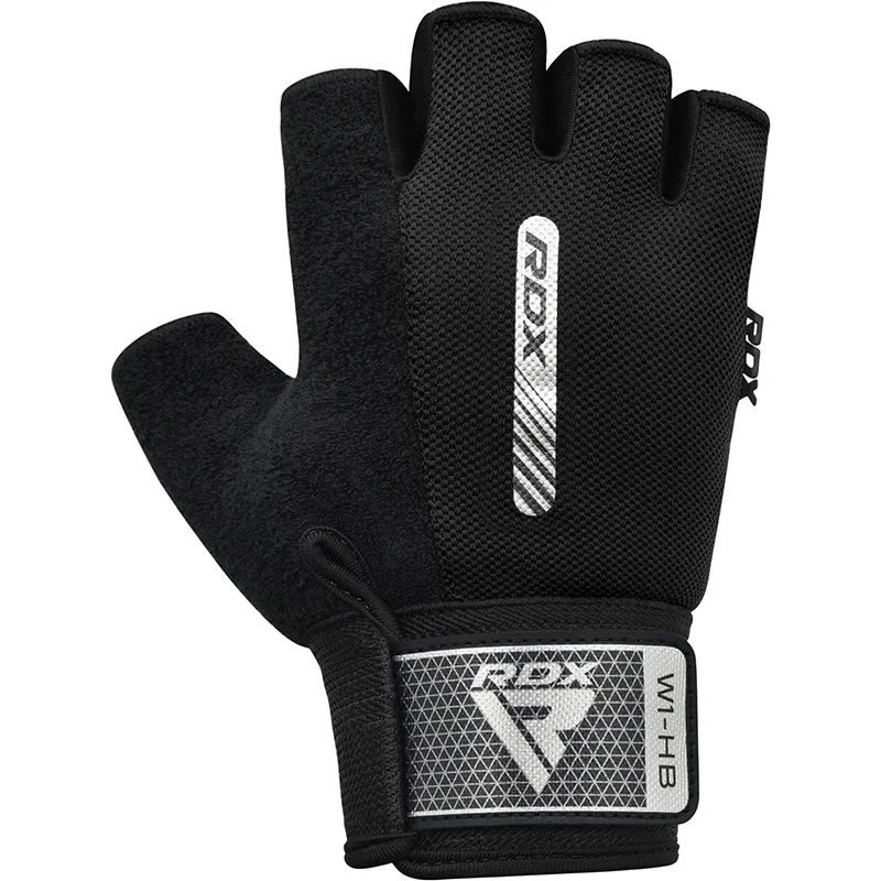RDX W1 Guanti Palestra Silicone Neri Taglia L Traspiranti