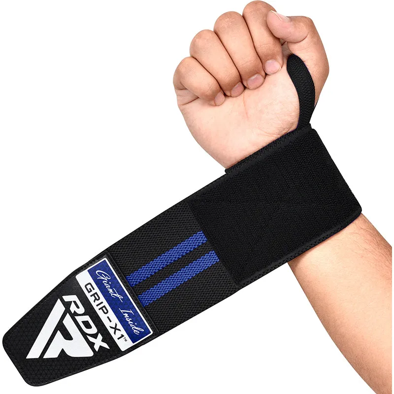 RDX WR11 fasce polso palestra cotone elastiche