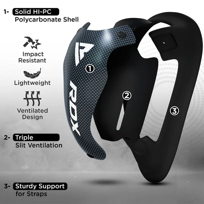 RDX 1N Conchiglia Protezione Inguine Gel Nero