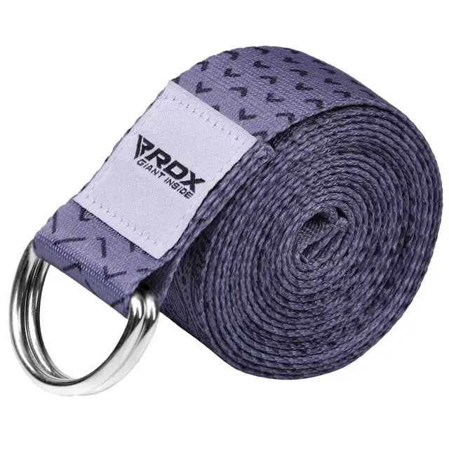 RDX F11 Cinghia Yoga Cotone 8ft Fibbia D Antiruggine
