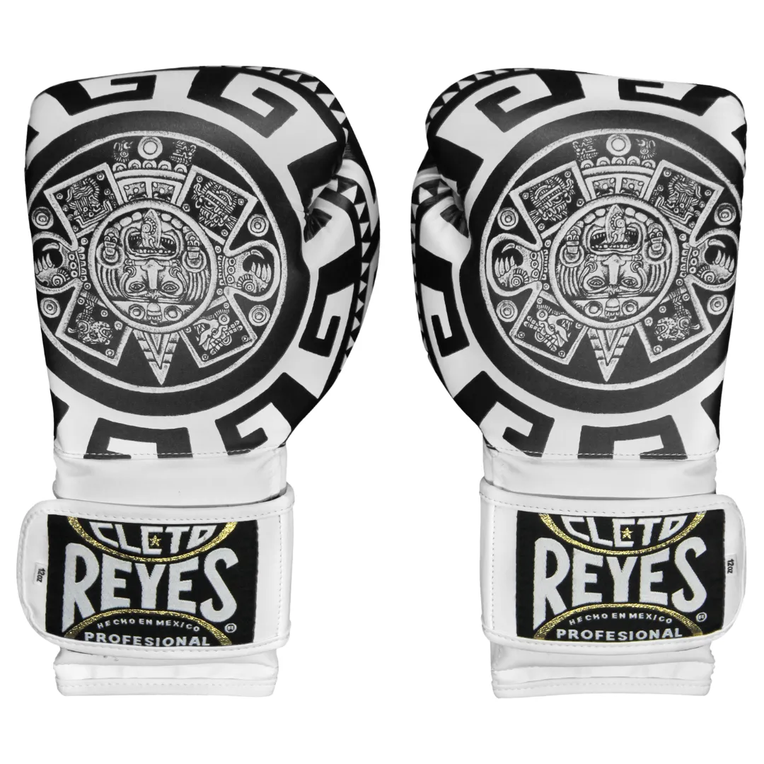 Cleto Reyes Origen Calendario Azteca Guanti 14 oz Sintetici