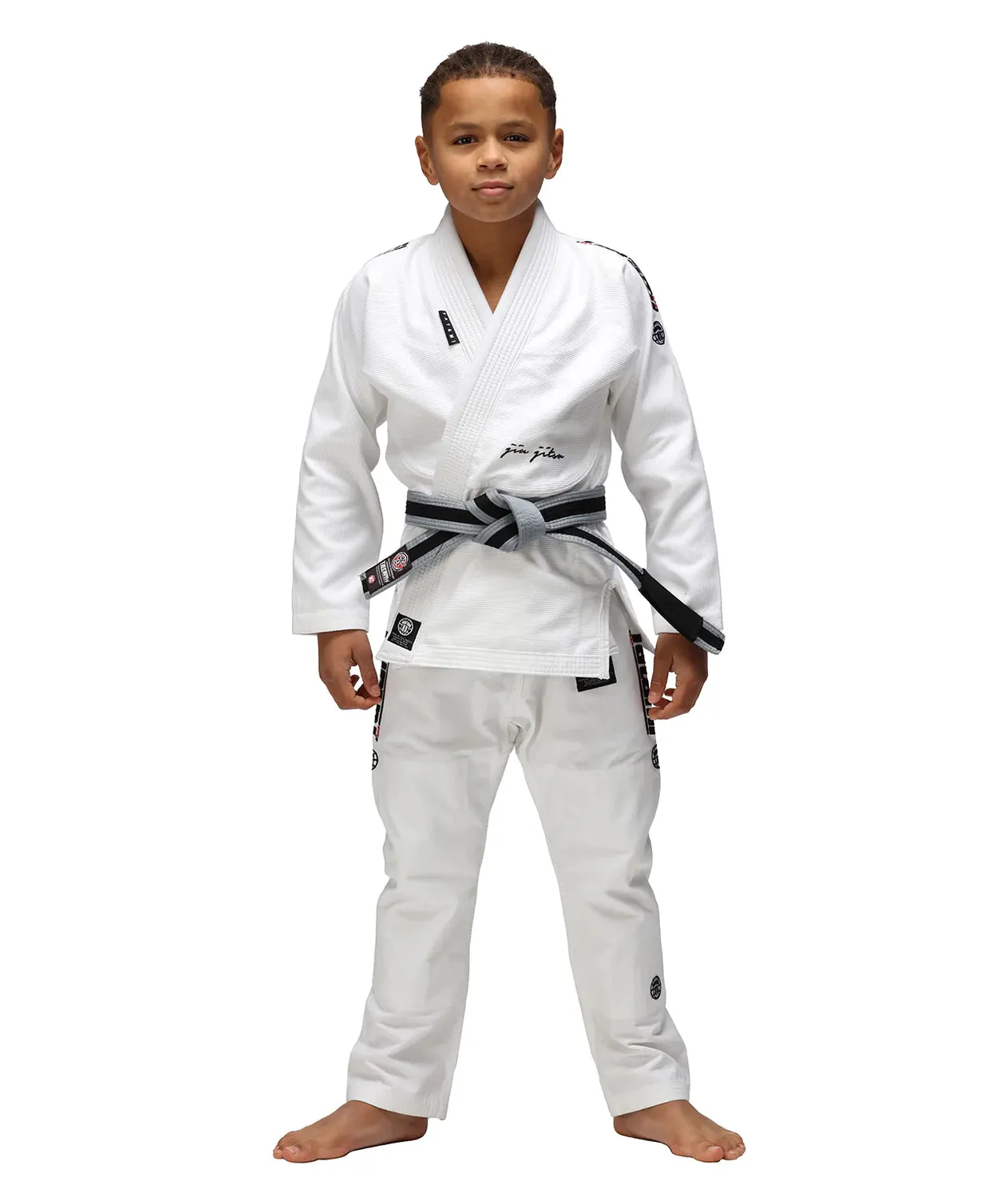Tatami Elements Superlite Kimono Bimbo Bianco