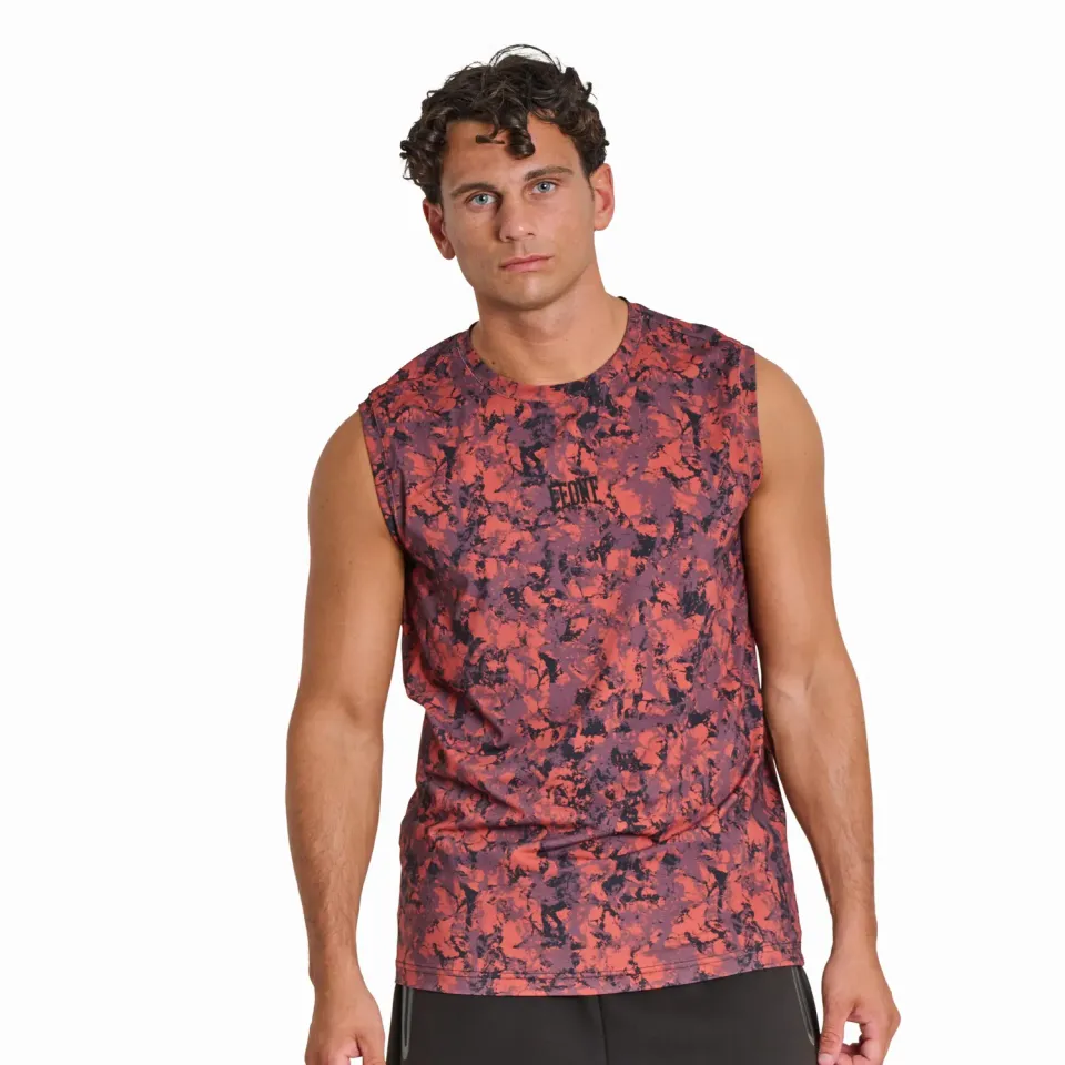 Leone 1947 Urban Fighter ABX407 canotta uomo camo blu
