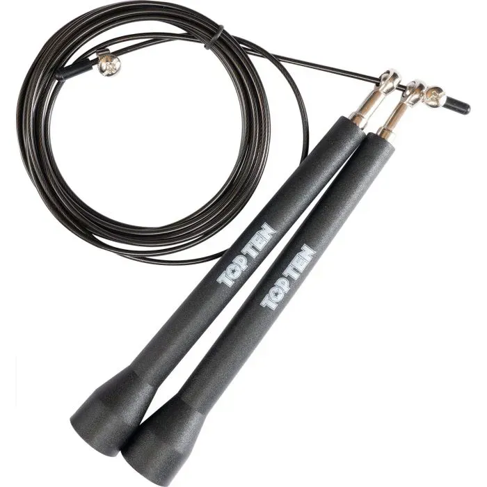 TOP TEN CardioSpin corda salto cavo nero